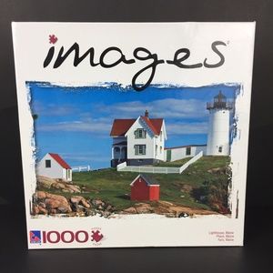 NEW Jigsaw Puzzle 1000 pieces Lighthouse Maine Sealed Box